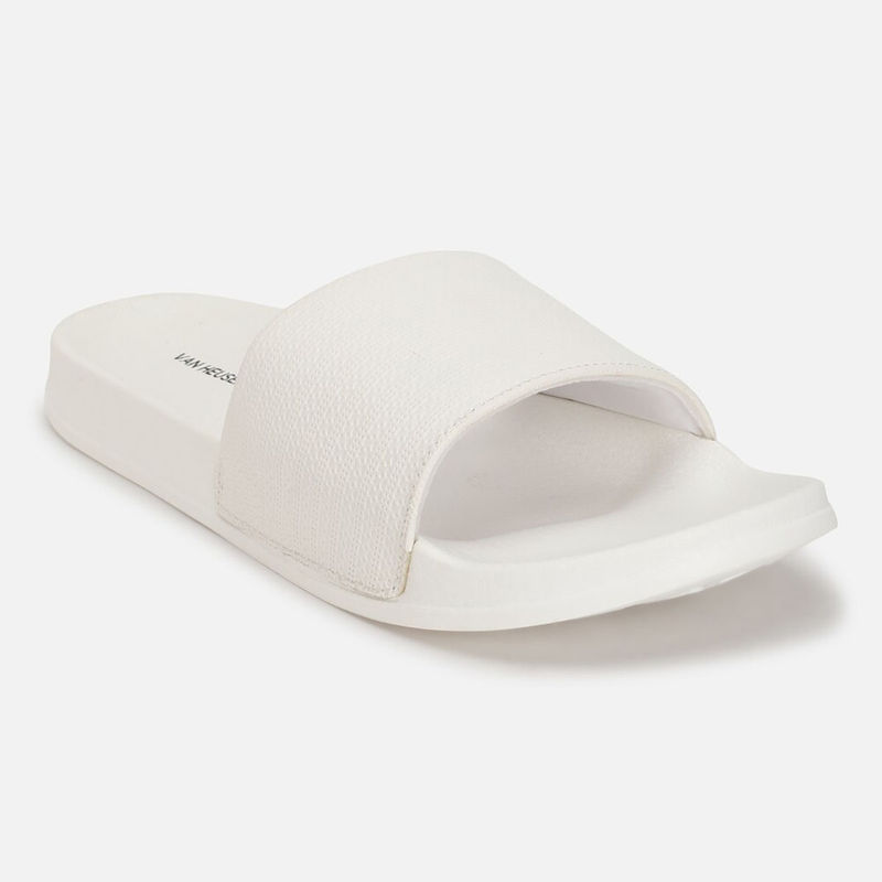 Van Heusen Women White Sliders (UK 6)