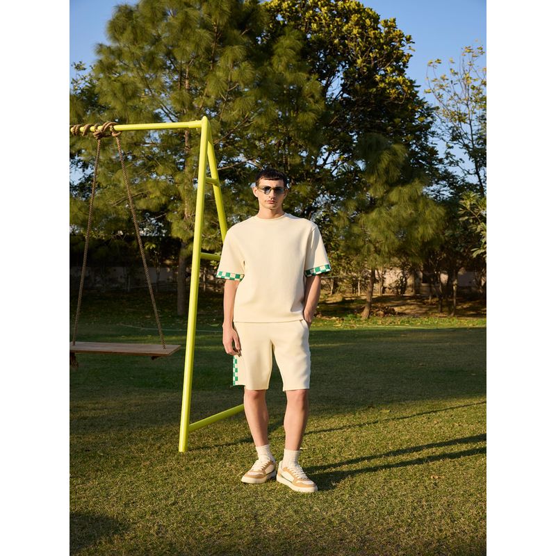 Muvazo Heritage Grid Shorts Co-Ord (Set of 2) (S)