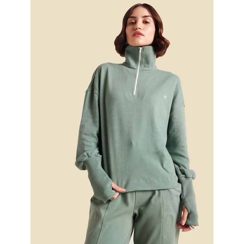 Muvazo Zipper Bliss Pullover (XS)