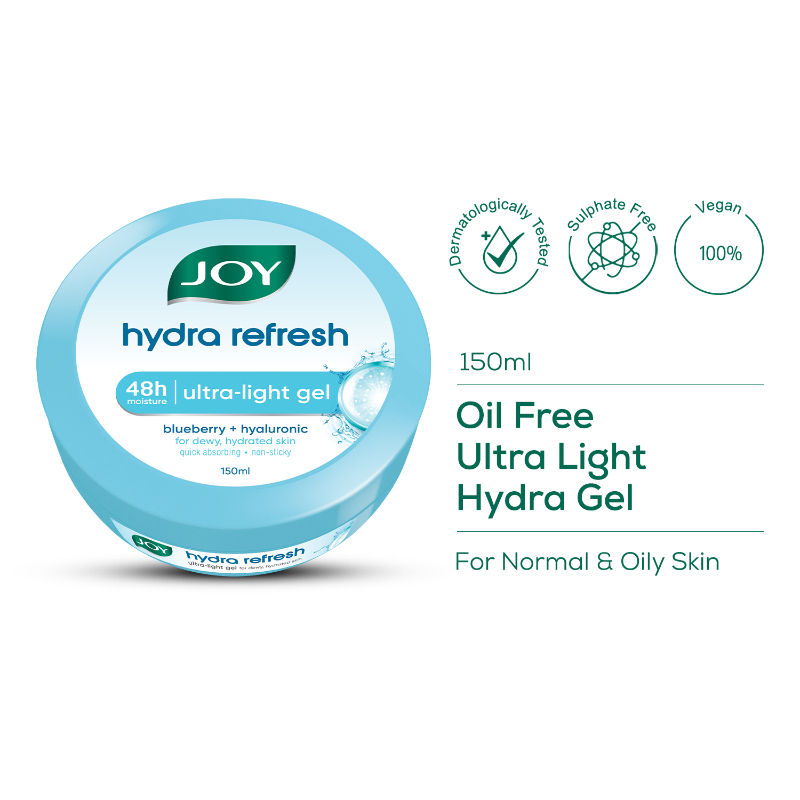 Joy Hydra Refresh Ultra-Light Gel With Oil Free Moisturiser For Face & Body