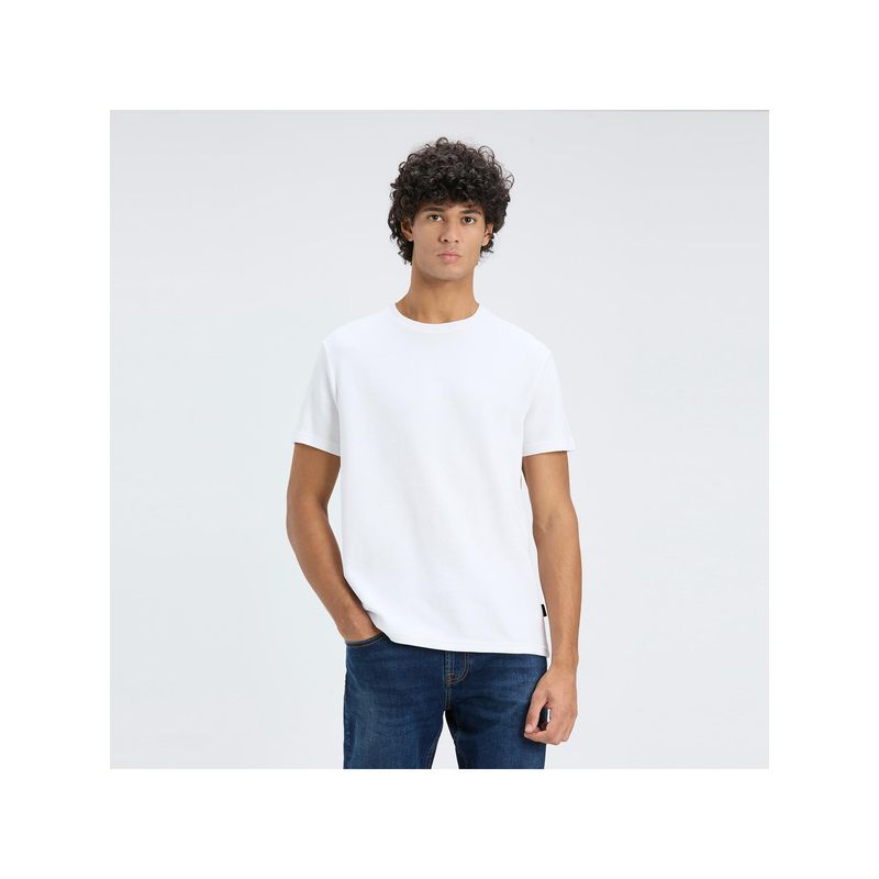 Pepe Jeans Men White Crew Neck Short Sleeve T-Shirt (M)
