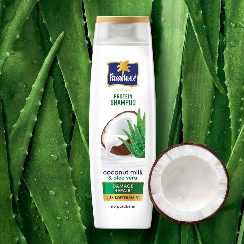 Parachute Advansed Protein Shampoo With Coconut Milk & Aloe Vera