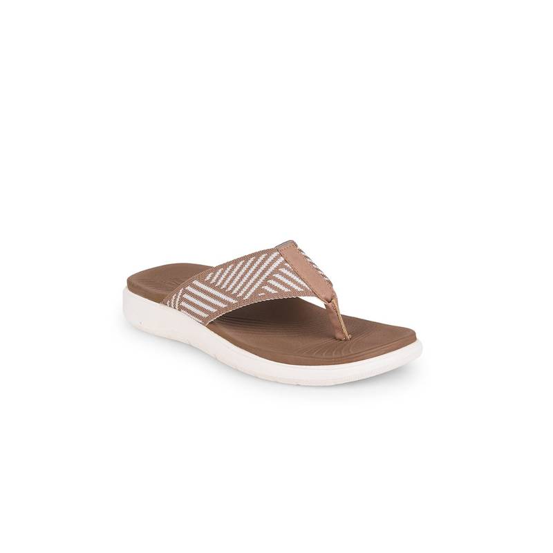 Bata Comfit Brown Comfit Women Wedges Sandals (UK 3)