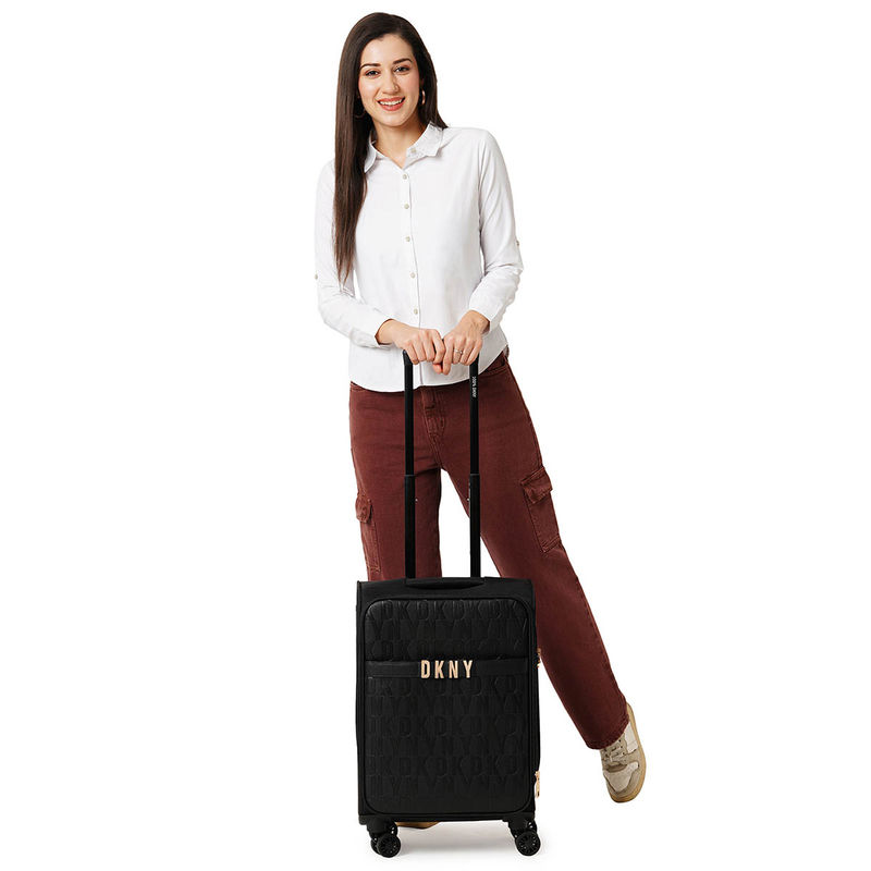 Dkny quilted luggage sales