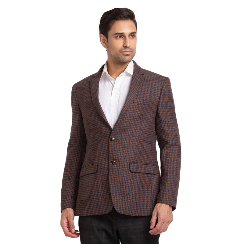 Park Avenue Dark Brown Blazer (36)