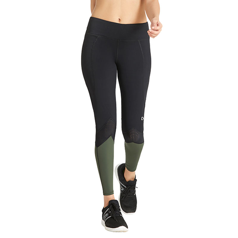 Amante Smooth Fitness Full Length Pant - Black (M)