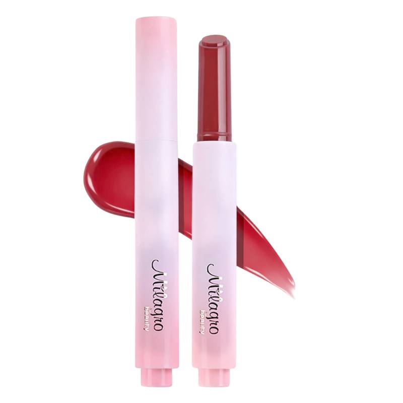 Milagro Beauty Cherry Cola Tinted Lip Balm, Non-Sticky Shine & Hydration