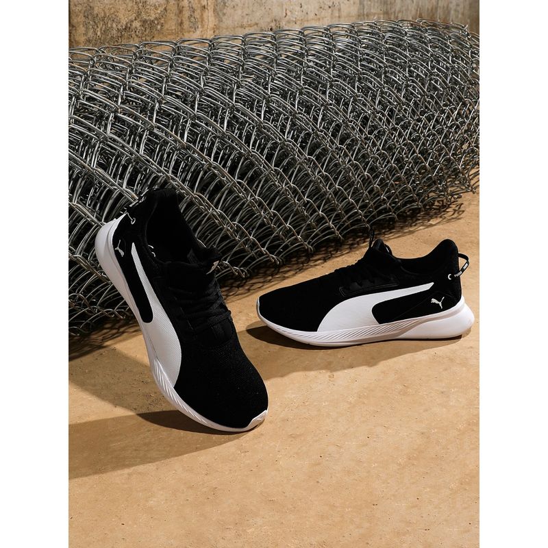 Puma Smooth Walk Mens Black Running Shoes (UK 9)