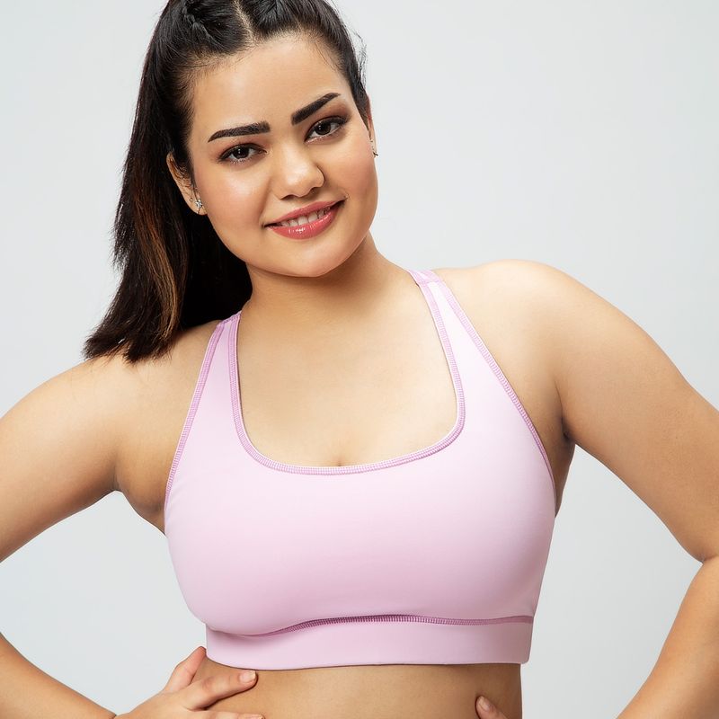 Aastey Bunny Hop Sports Bra Cotton Pink (XXS)