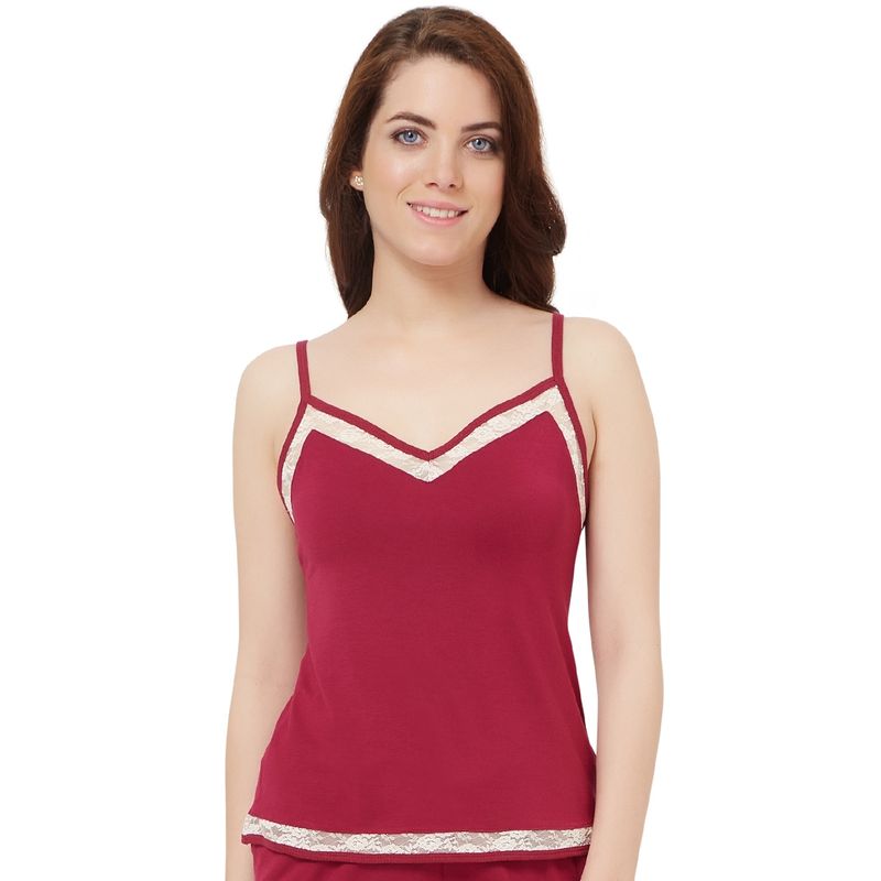Amante Red Sensuous Touch Fashion Sleep Cami (S)