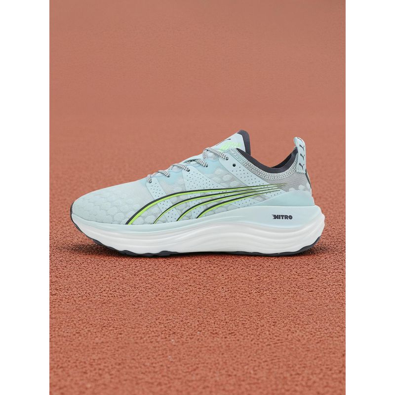 Puma Forever Run NITRO Women Blue Running Shoes (UK 3.5)