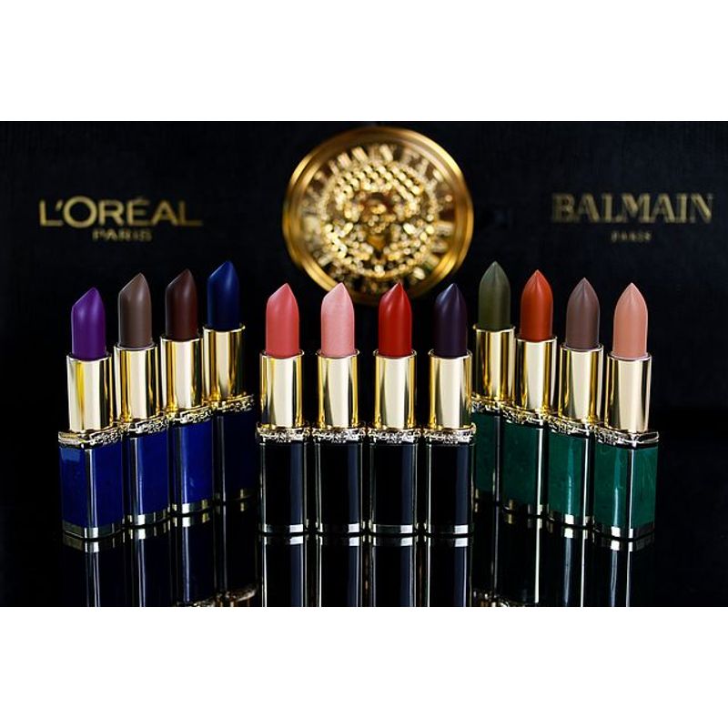 Loreal Paris Balmain Limited Edition Color Riche Matte Lipstick