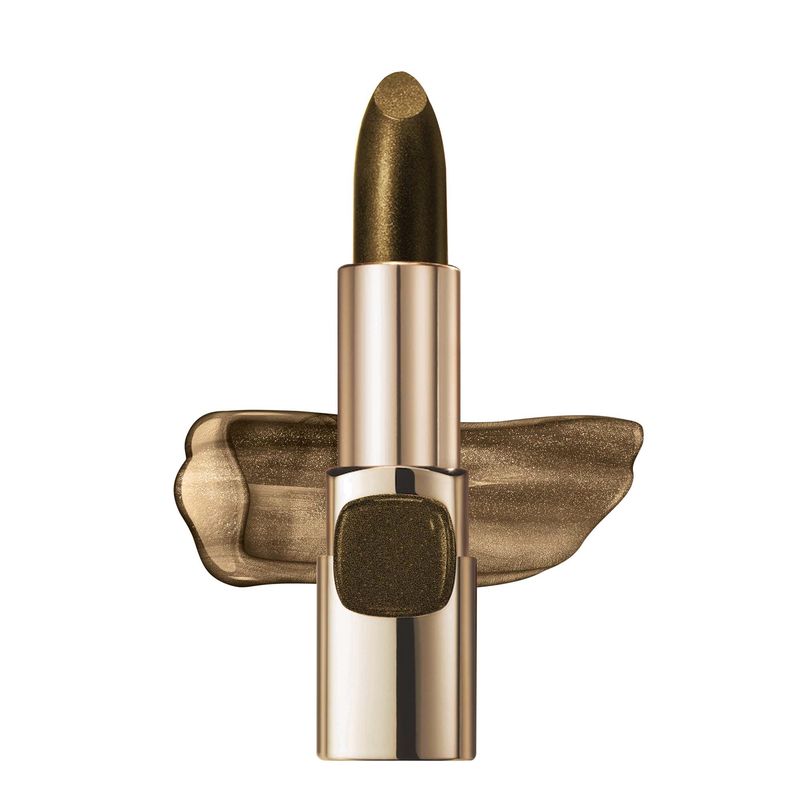 LOreal Paris Color Riche Metallic Lipstick - Noir Star 632(3.7gm)(Noir Star 632)