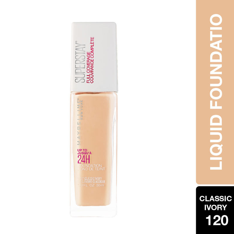 Maybelline New York Super Stay Full Coverage Foundation - Classic Ivory 120