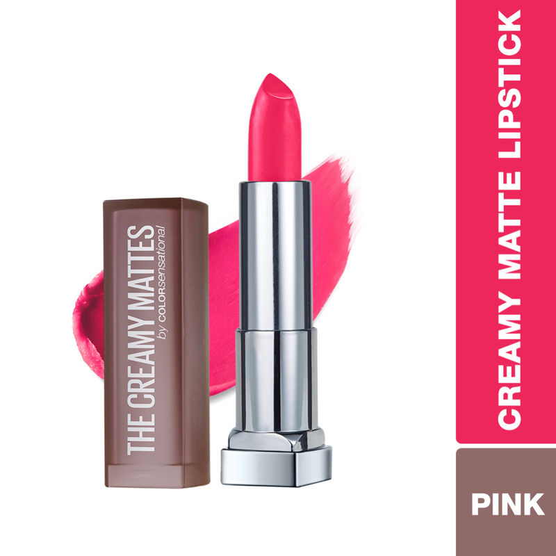 Maybelline New York Color Sensational Creamy Matte Lipstick - 630 ...