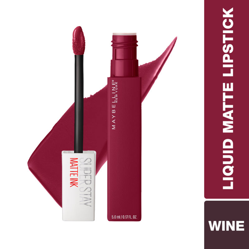 Maybelline New York Super Stay Matte Ink Liquid Lipstick 100 Philosopher