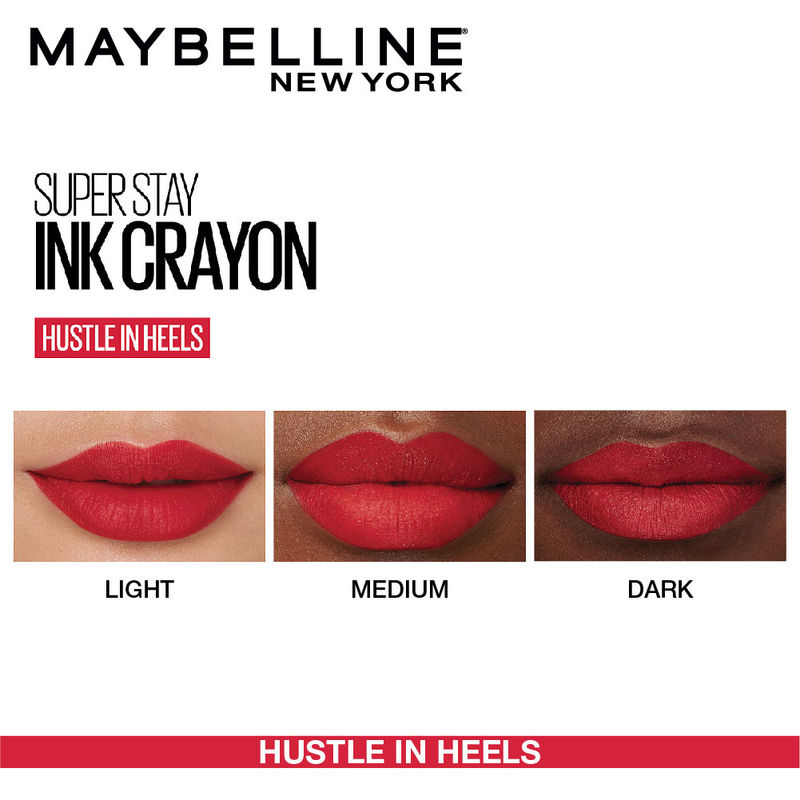 Maybelline New York Super Stay Crayon Lipstick At Nykaa Com