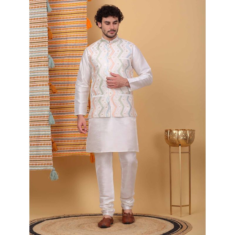 Cream Kurta Imported Chudidar main image 0