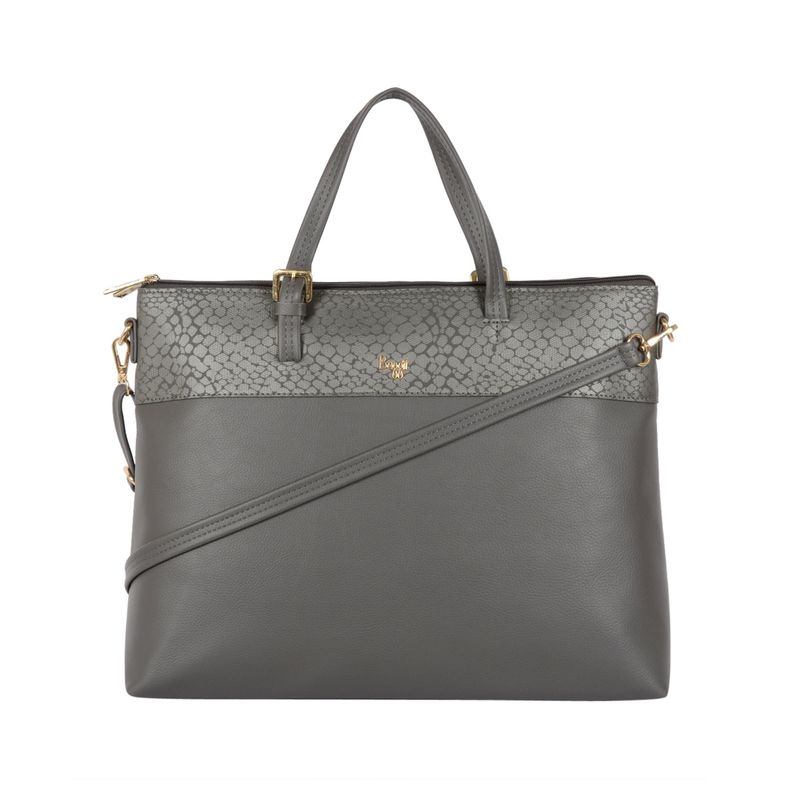 Baggit Fork Grey Large Laptop Bag Buy Baggit Fork Grey Large Laptop
