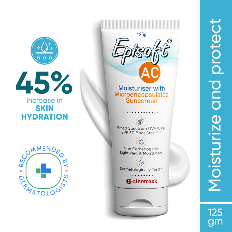 Episoft AC Moisturizer With Microencapsulated Sunscreen SPF 30+