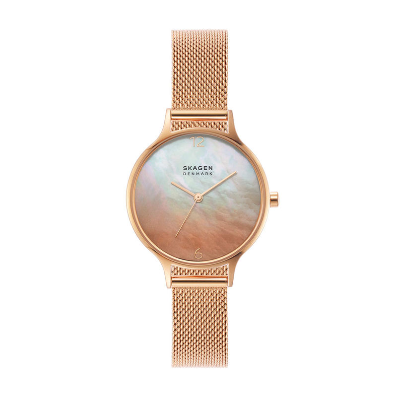 Buy Skagen Anita Rose Gold Watch SKW3107 M Online