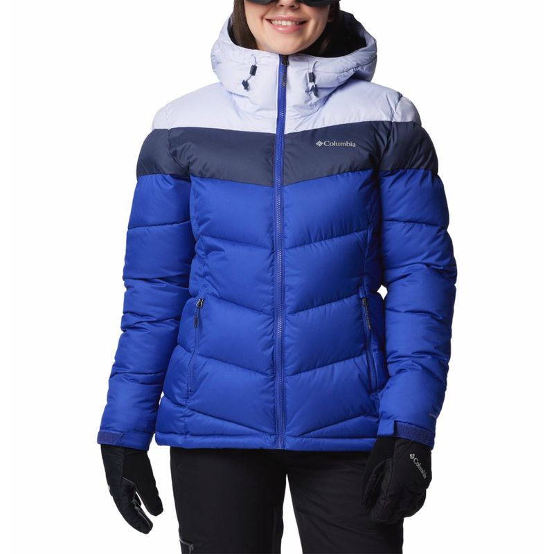 Columbia Womens Blue Omni-Heat Reflective Abbott Peak II Insulated Jacket (S)