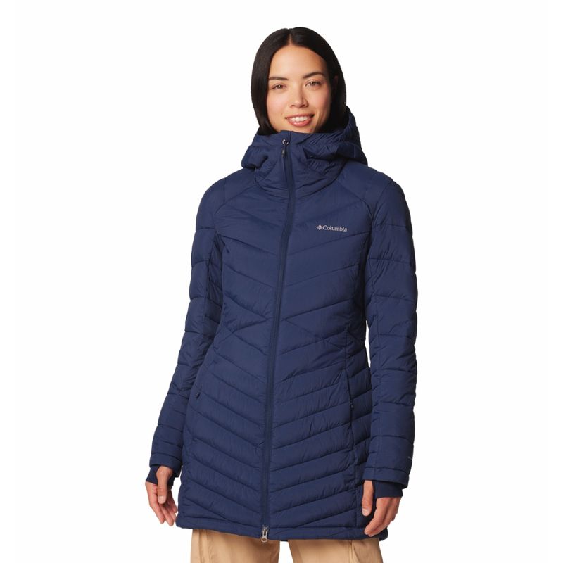 Columbia Womens Navy Omni-Heat Infinity Joy Peak II Mid Jacket (S)
