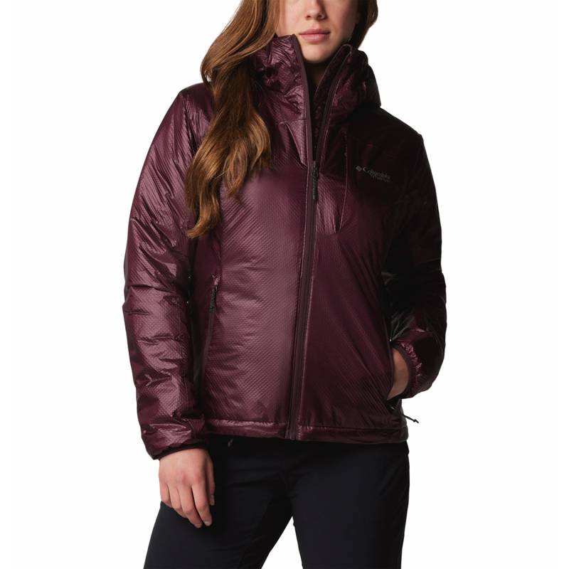 Columbia Women Wine Omni-Heat Infinity Arch Rock Down Jacket upto -20°c (L)