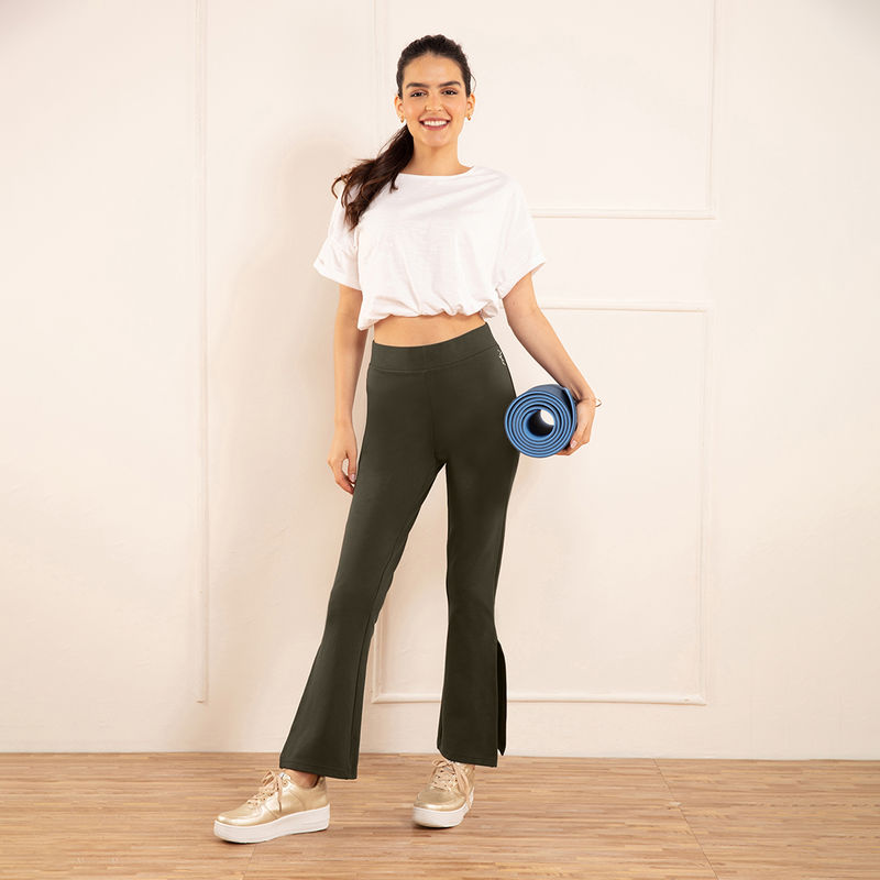 SANDRO high-waisted Flared Trousers - Farfetch