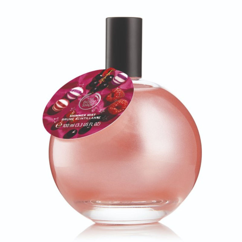 Body shop shimmer store mist