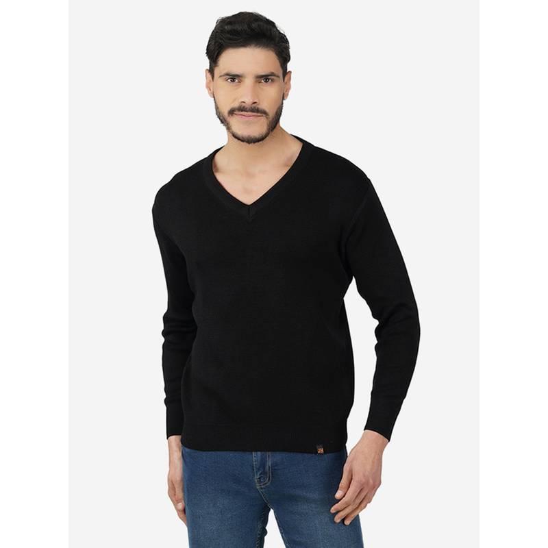 JOE Hazel Men Black Essential Heavy Knit Pullover (S)