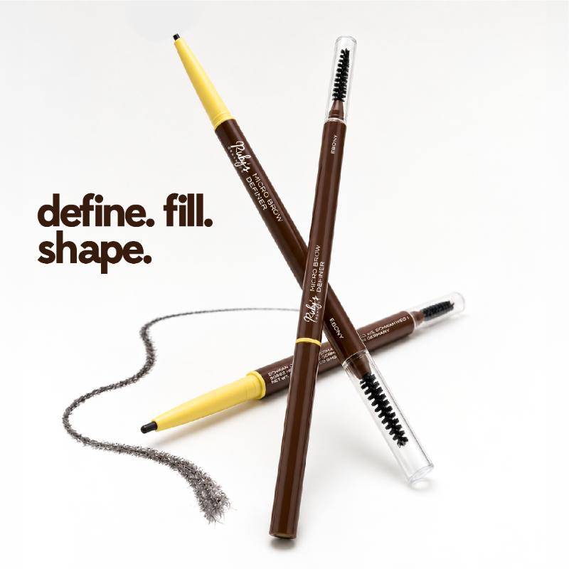 Ruby's Organics Micro Brow Definer - Ebony