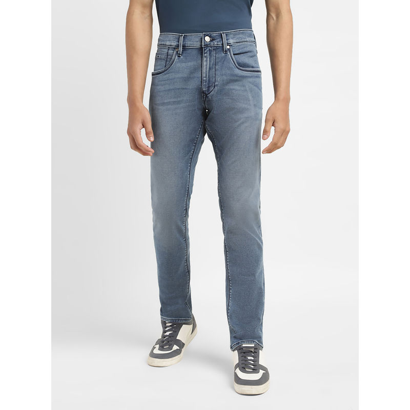 Levi's Men 65504 Mid Indigo Skinny Jeans (28)