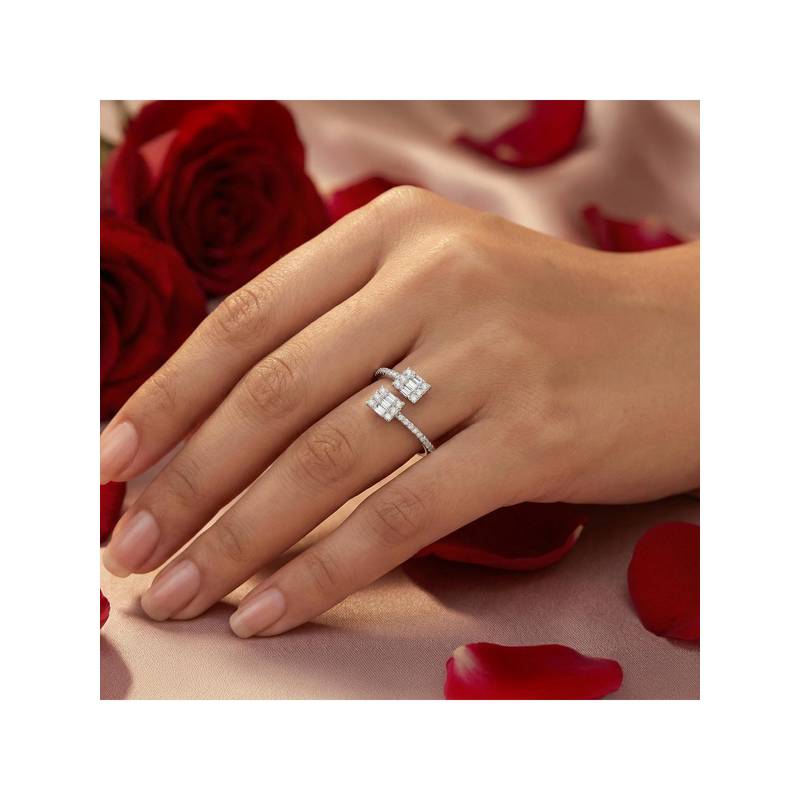 Nuyug Shien American Diamond Adjustable Ring (8)