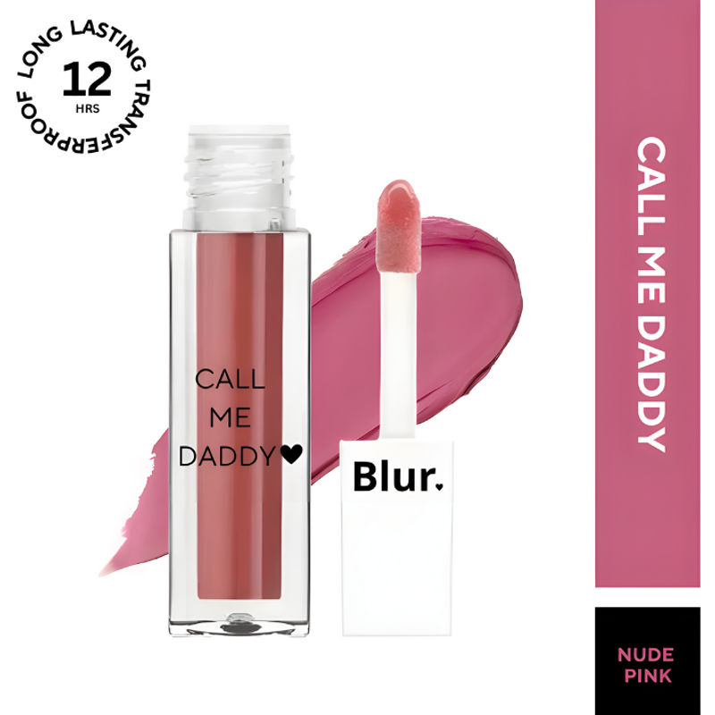 BLUR INDIA Call Me Daddy Nude Matte Liquid Lipstick