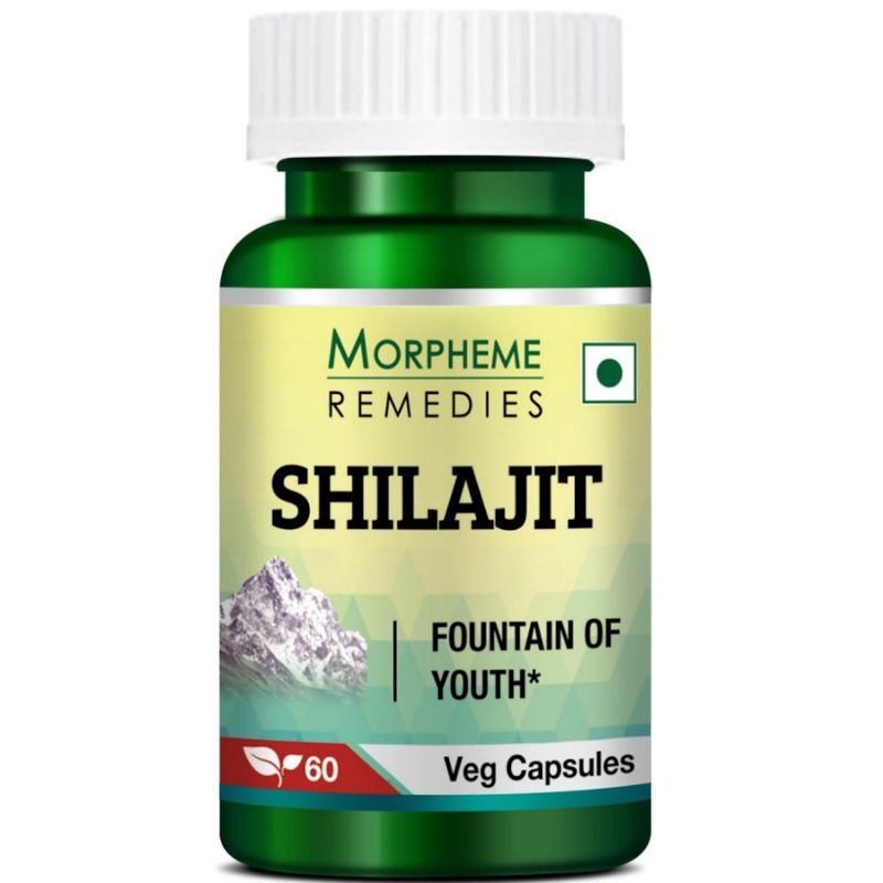 Morpheme Remedies Shilajit Capsules Fountain Of Youth