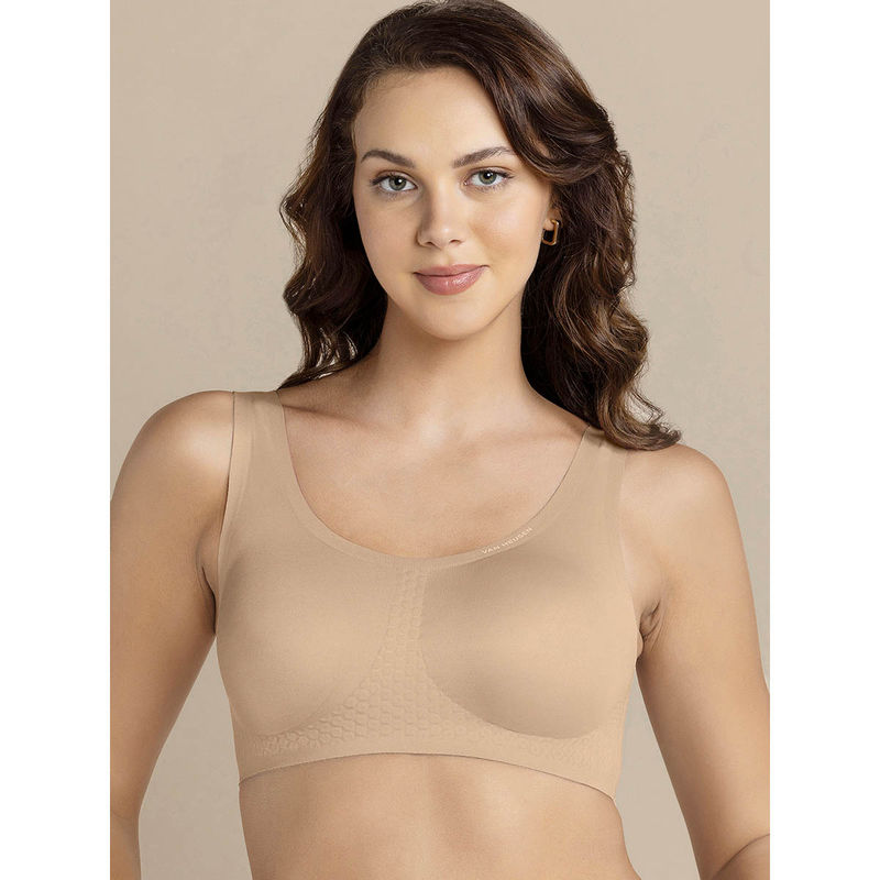 Van Heusen Woman Lingerie and Athleisure Reveals No Secrets T-Shirt Bra - Wheat (32B)