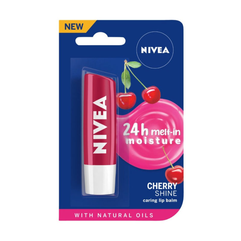 NIVEA Lip Balm - Fruity Cherry Shine