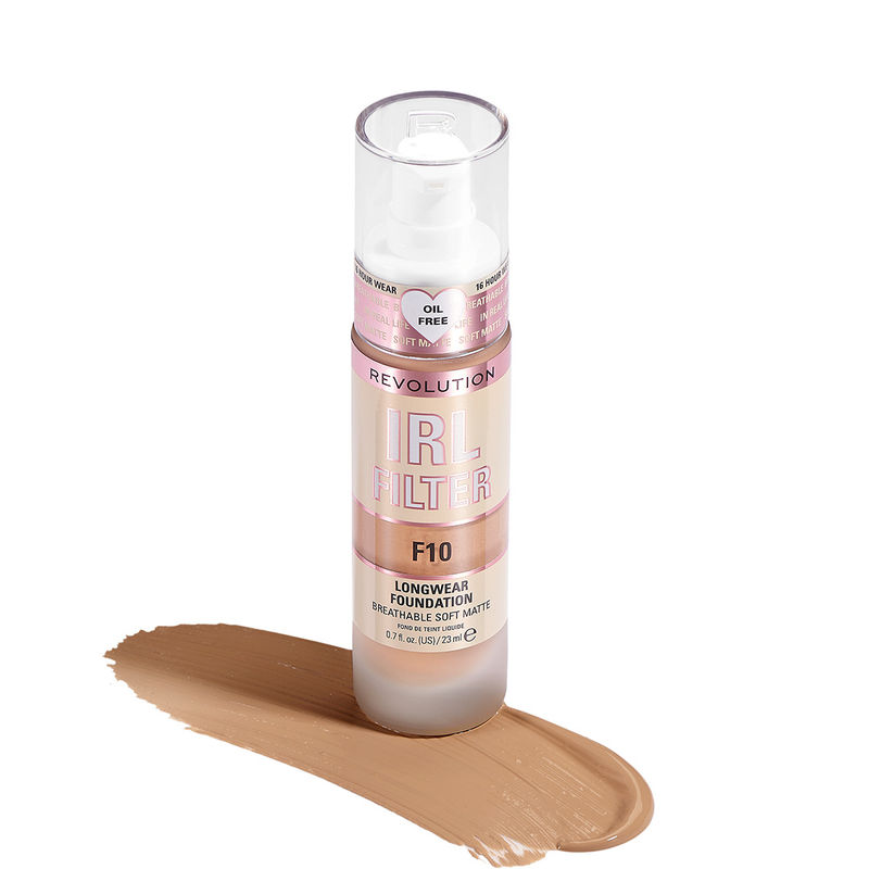 Makeup Revolution Irl Filter Longwear Foundation-F10