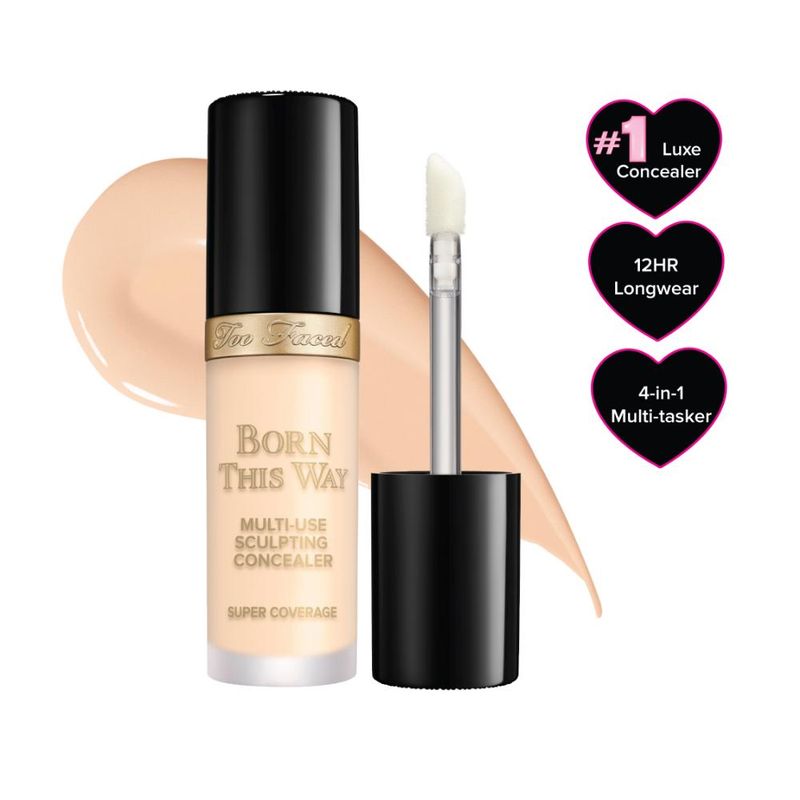Too Faced Born This Way Super Coverage Multi Use Sculpting Concealer - Swan