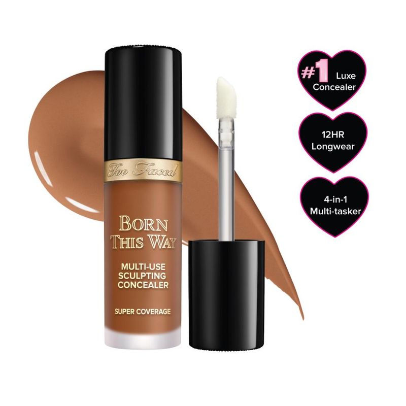 Too Faced Born This Way Super Coverage Multi Use Sculpting Concealer - Maple