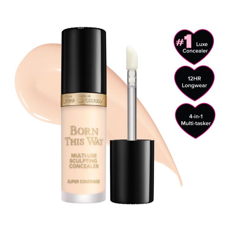 Too Faced Born This Way Super Coverage Multi Use Sculpting Concealer - Cloud