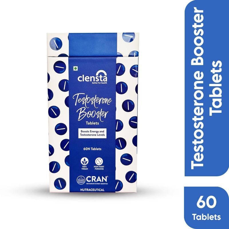 Buy Clensta Testosterone Boost Tablets with Fenugreek Seed Extract