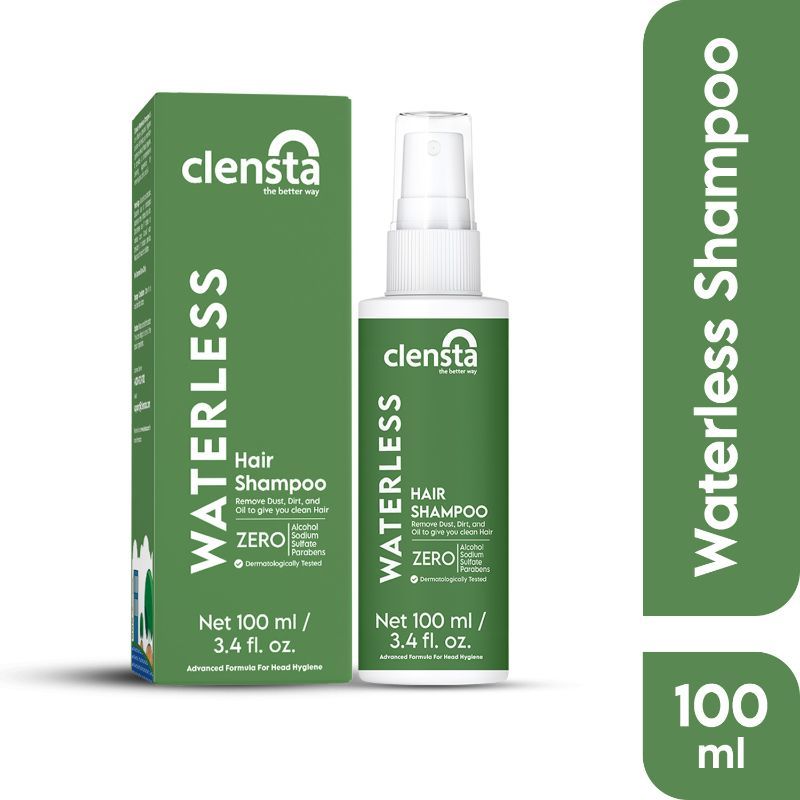 Buy Clensta Advanced Cleansing Solution Waterless Dry Shampoo For