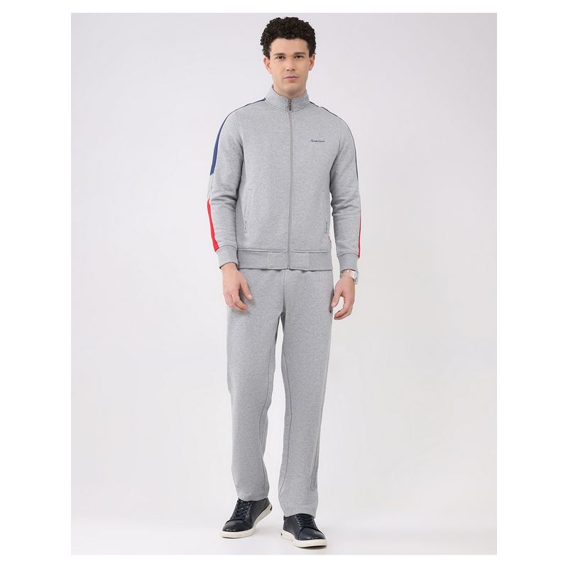 Monte Carlo Men's Grey Sweatshirt with Track Pant (3XL)