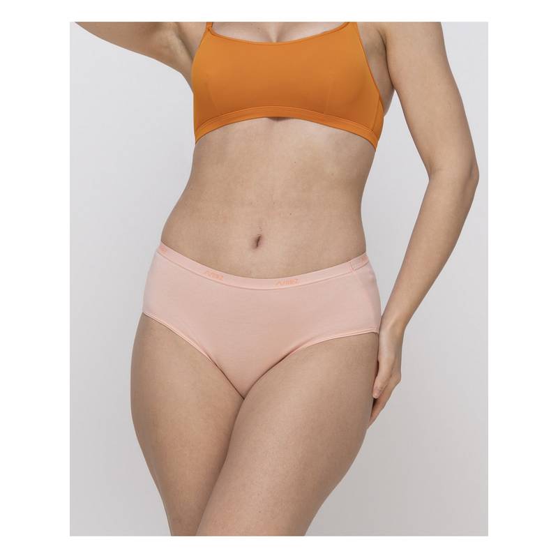 MIEZ Pink Women High Rise Hipster Panty (XS)
