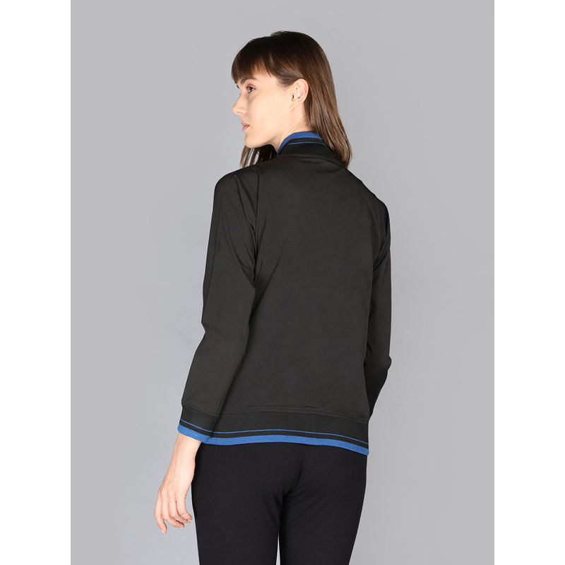CHKOKKO Women Sports Zipper Jacket black Buy CHKOKKO Women Sports
