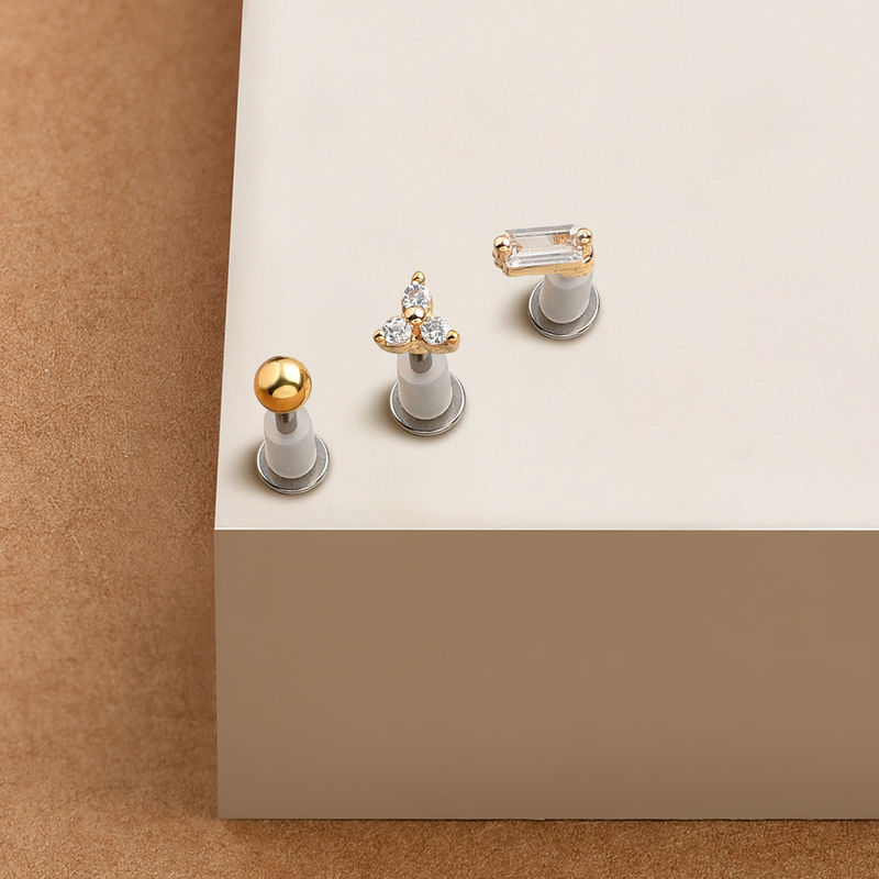 Accessorize London Ss 3 X Cz Baguette & Trio Flatback Set Buy Accessorize London Ss 3 X Cz