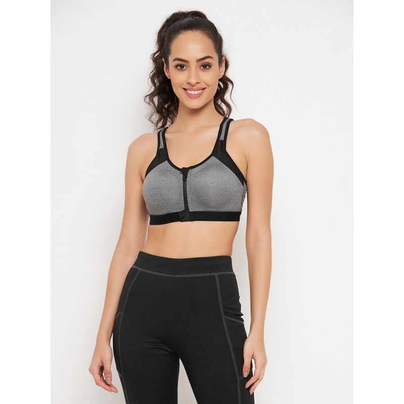 Clovia High Impact Lightly Padded Spacer Cup Active Sports Bra