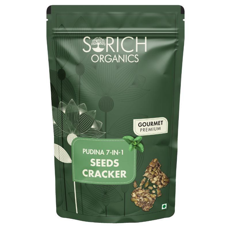 Sorich Organics Pudina Seeds Cracker